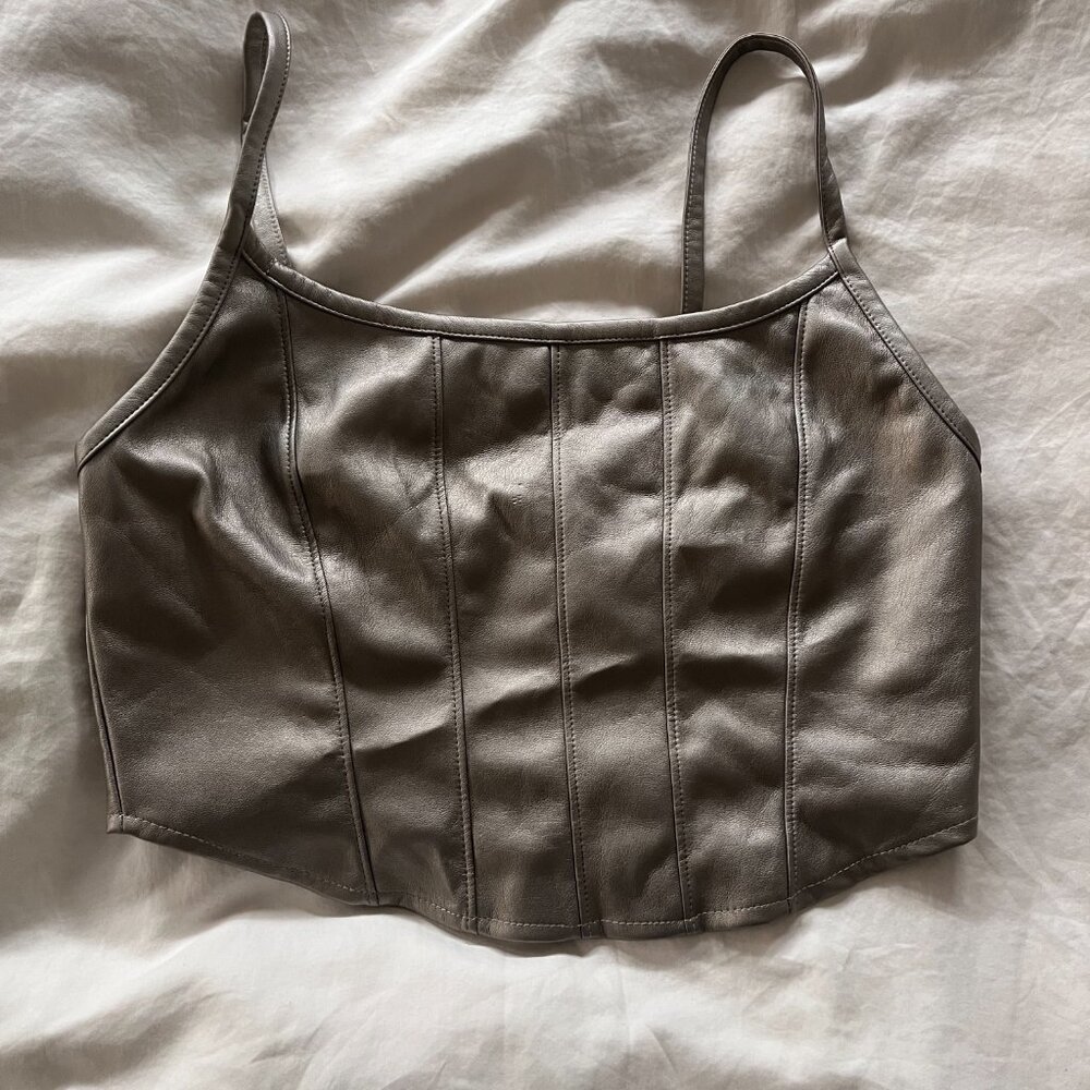 Kirious Space Age Set  Crop Top Cyberpunk Steampunk XL